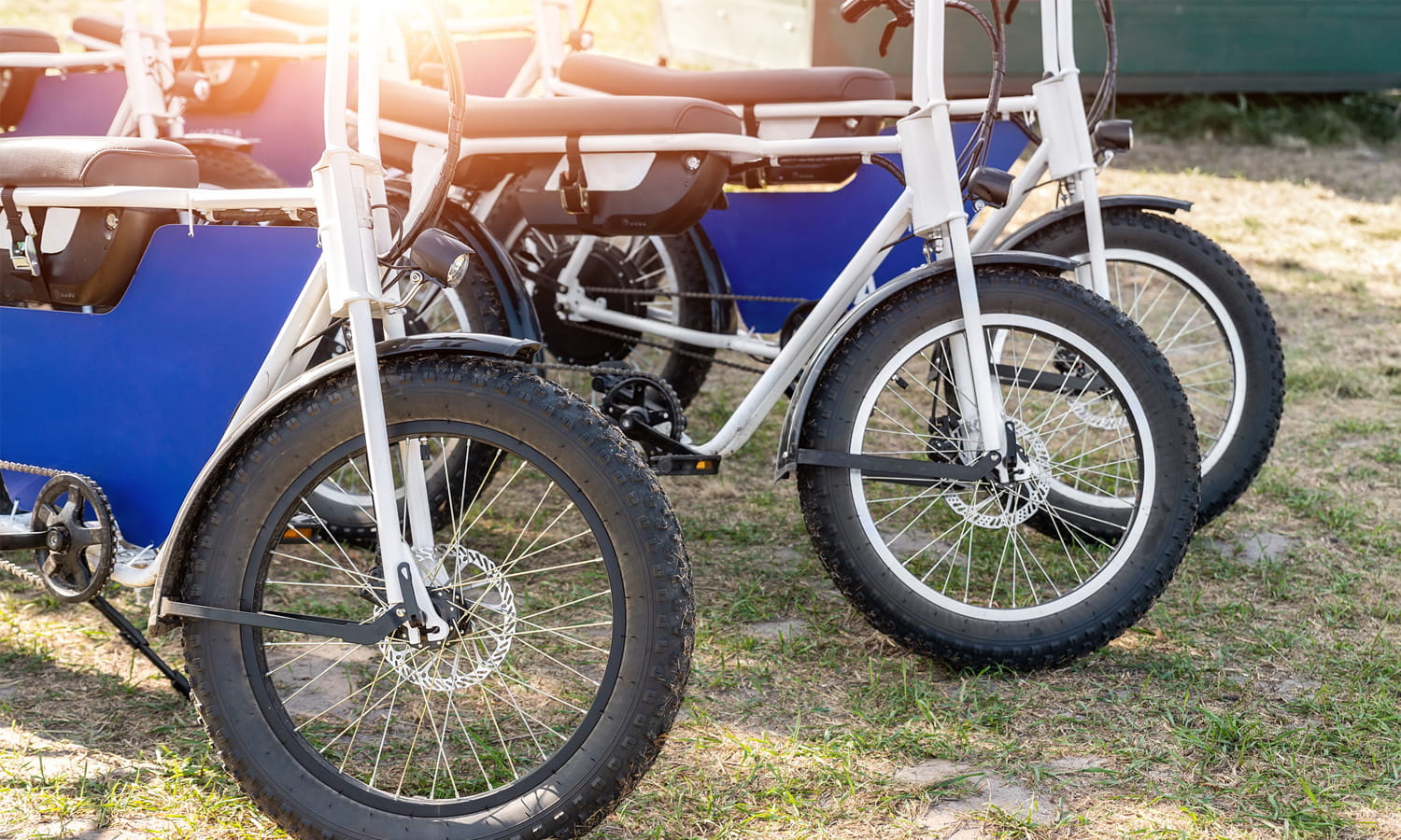 電動アシスト付自転車貸出(有料)あり